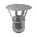 Regenhaube m. Sicherungsseil u. Seilkausche 130