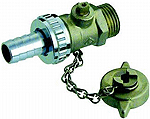 Seppelfricke KFE Kugelhahn 1/2, mit Kappe Messing