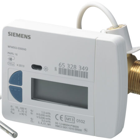 Siemens Flügelrad-Wärmemengenzähler Qn=1,5m3/h 110mm G3/4"PN16