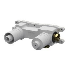 Universal Unterputz Einbaukörper 1/2″   Neue Version   mit wasserdichtem Einbaukasten, mit Keramikkartusche, mit Schallschutzmatte