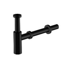 Steinberg Designsiphon o.Ablaufgarnitur matt black