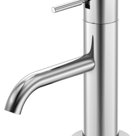 Serie 100 Kaltwasser Armatur Ausladung 100 mm, mit Keramikkartusche, mit Flexschlauch Ü 1/2 Zoll x Ü 3/8 Zoll, chrom