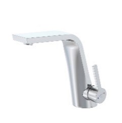 Serie 260 Waschtisch Einhebelmischer ohne Ablaufgarnitur Ausladung 158 mm, mit Keramikkartusche, mit Flexschläuchen 3/8", chrom