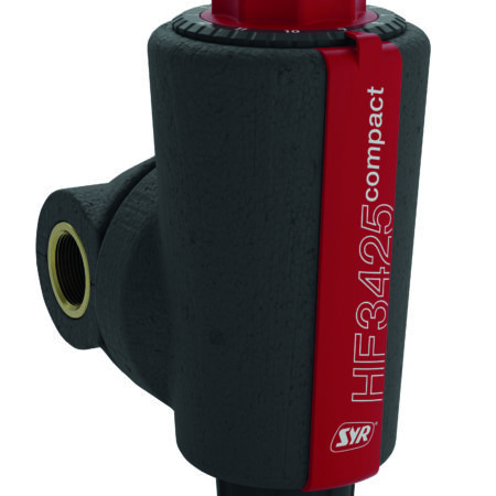SYR Heizungsfilter HF 3425 compact, mit Magnetabscheidung zur Entschlammung von geschlossenen Heizungsanlagen.