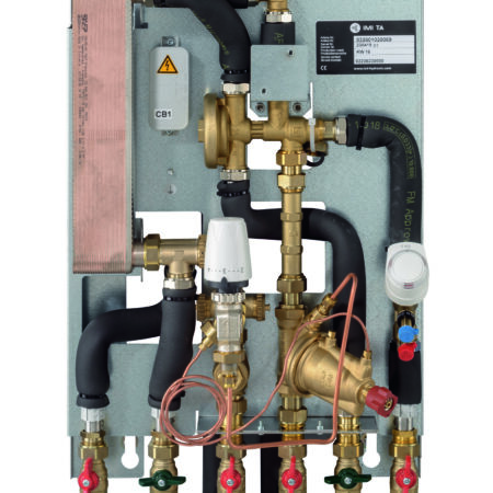 TA-Comfort RR Super Compact WP Wohnungsübergabestation, Betrieb mit WP