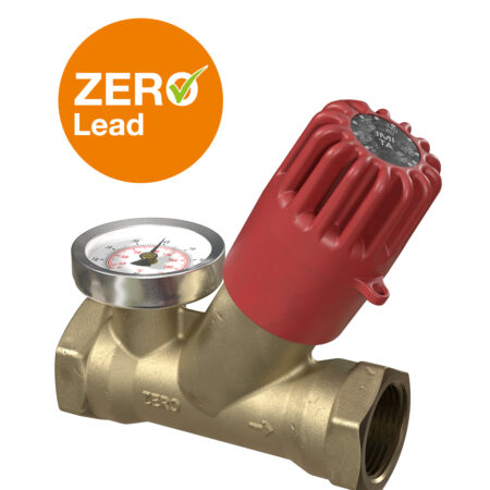 THERM-ZERO 1/2" mit Thermometer 55 Grad