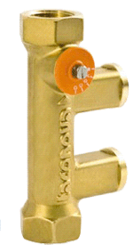 TacoSetter Bypass 185, DN 20 3/4 x 3/4, 2 - 12 l/min.