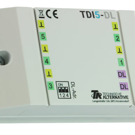 DL-Erweiterungsmodul für 5 Digital-/ Temperatureinänge
