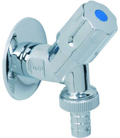 Teka Laser Auslaufventil 1/2" mit Schlauchverschraubung