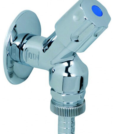 Teka Laser Auslaufventil 1/2" mit Schlauchverschr. u.Rückflussverhinderer