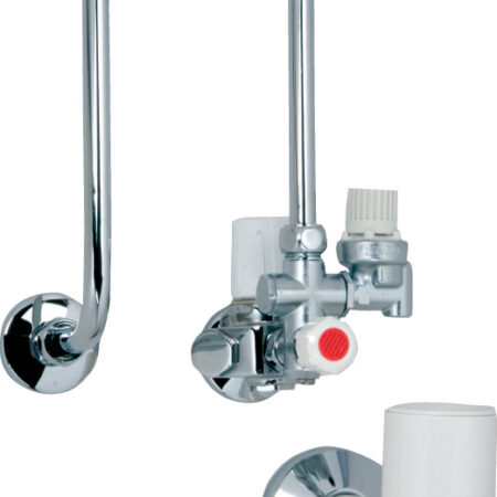 Teka Boiler-Anschlussgruppe mit 4 bar Druckminderventil, chrom