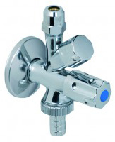 Teka Eckventil 3/8" mit Gerätanschluss 3/4"