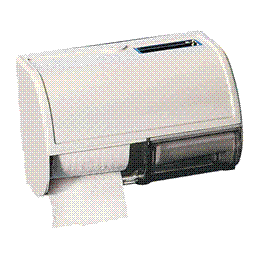 Teka Doppel-WC-Papierrollenhalter ohne Ascher, ohne Füllung, weiß