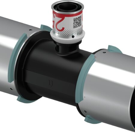 Uponor S-Press Verbund T-Stück reduziert PPSU 63-25-63