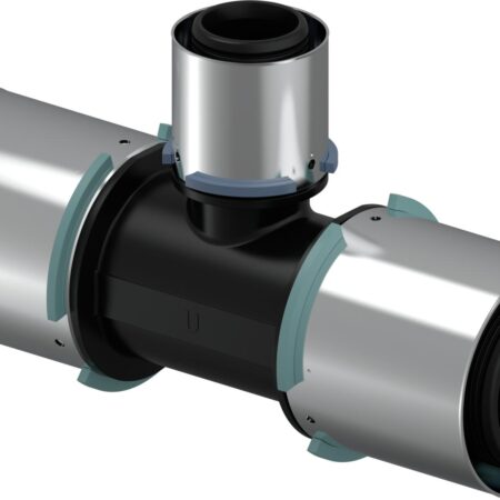 Uponor S-Press Verbund T-Stück reduziert PPSU 63-40-63