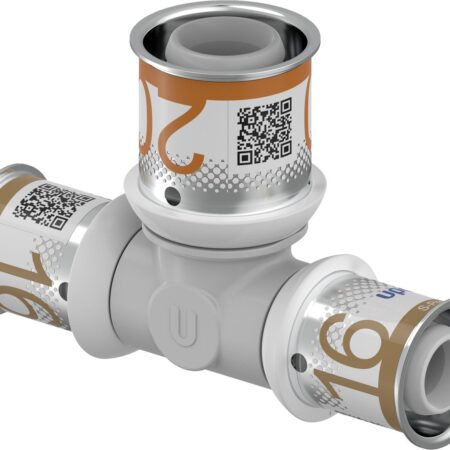 Uponor S-Press PLUS T-Stück reduziert PPSU 16-20-16