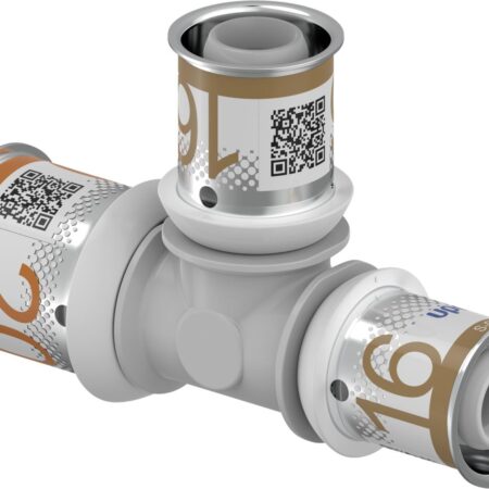 Uponor S-Press PLUS T-Stück reduziert PPSU 20-16-16