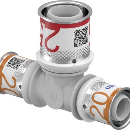 Uponor S-Press PLUS T-Stück reduziert PPSU 20-25-20