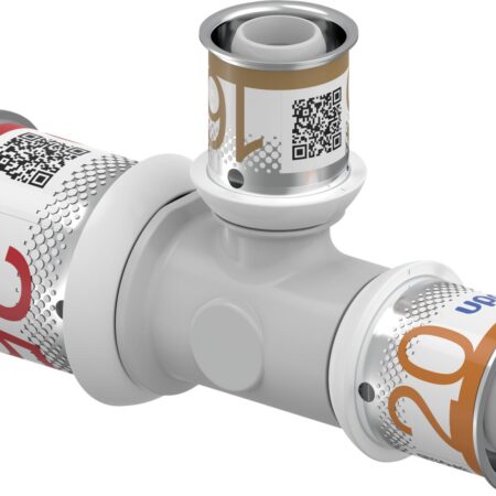 Uponor S-Press PLUS T-Stück reduziert PPSU 25-16-20
