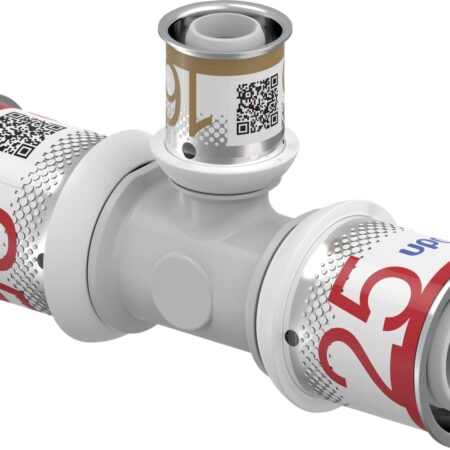 Uponor S-Press PLUS T-Stück reduziert PPSU 25-16-25