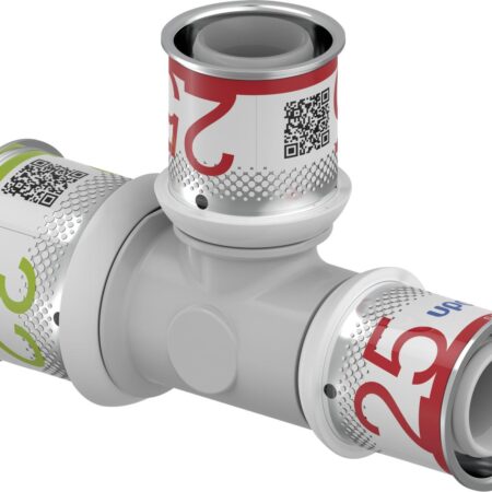 Uponor S-Press PLUS T-Stück reduziert PPSU 32-25-25