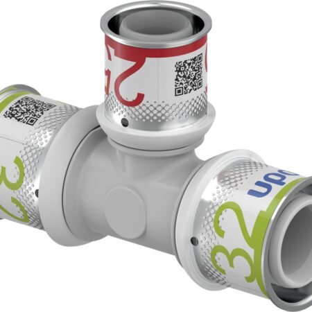 Uponor S-Press PLUS T-Stück reduziert PPSU 32-25-32