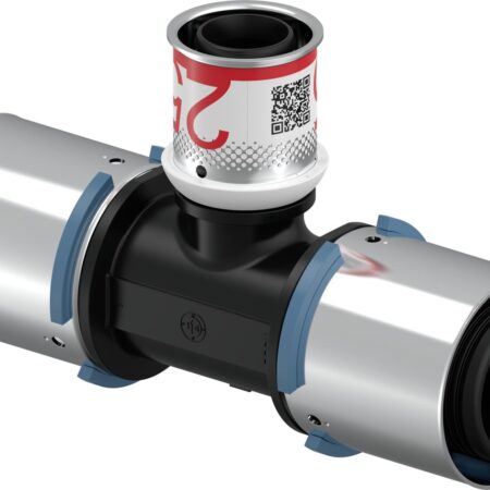 Uponor S-Press T-Stück reduziert PPSU 40-25-40