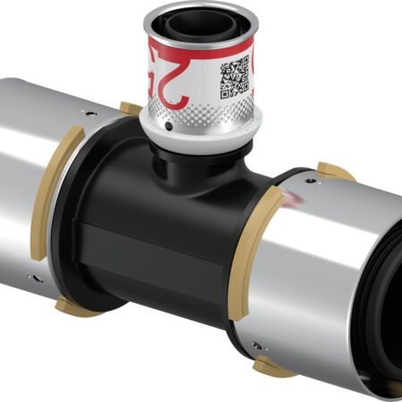 Uponor S-Press T-Stück reduziert PPSU 50-25-50