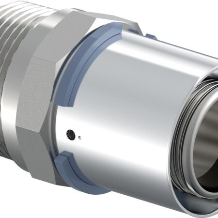 Uponor S-Press Übergangsnippel 40-R1 1/2"MT