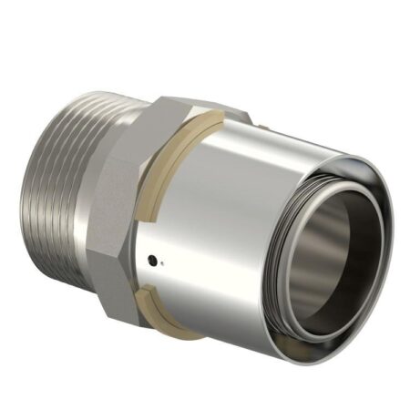 Uponor S-Press Übergangsnippel 50-R1 1/2"MT