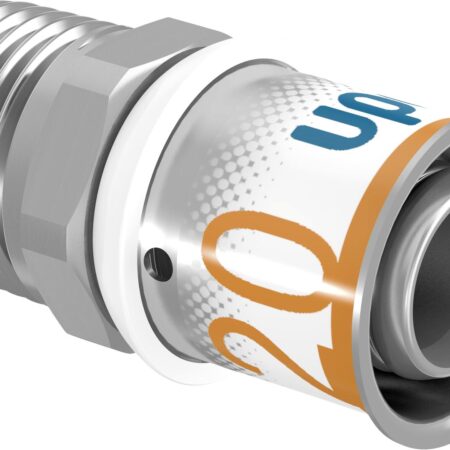 Uponor S-Press PLUS Übergangsnippel 20-R1/2"MT