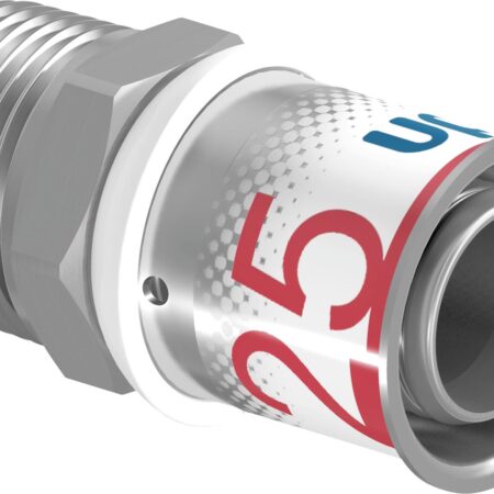 Uponor S-Press PLUS Übergangsnippel 25-R3/4"MT