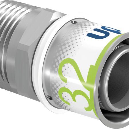 Uponor S-Press PLUS Übergangsnippel 32-R1"MT