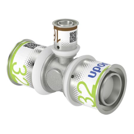 Uponor S-Press PLUS T-Stück reduziert 32-16-32