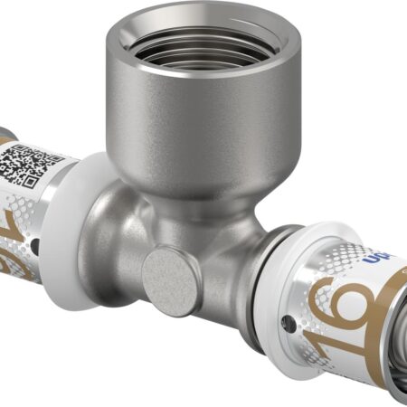 Uponor S-Press PLUS T-Stück m. Innengew. 16-Rp1/2"FT-16