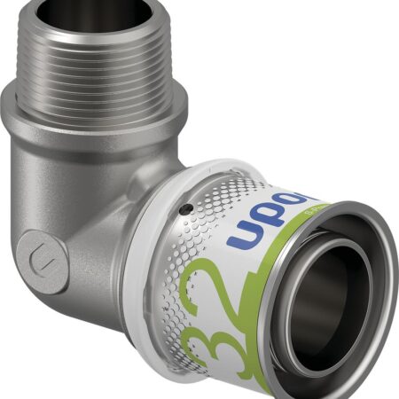 Uponor S-Press PLUS Winkelnippel 32-R3/4"MT