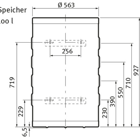 VAILLANT Pufferspeicher VPS R 100 für Wärmepumpen heizen/kühlen