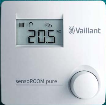 Vaillant sensoROOM pure VRT 50/2 Raumtemperaturregler für eBUS Geräte
