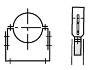 Vaillant Aussenwandhalter
