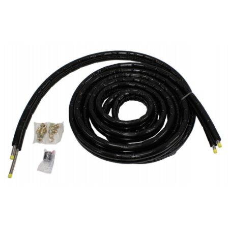Vaillant Edelstahlwellrohr-Set DN32 5m inkl.Fittinge u. Dicht. vorisoliert 13mm
