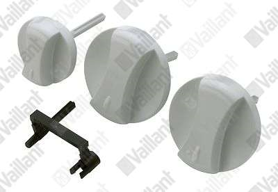 Vaillant Knopf grau 3 Stück