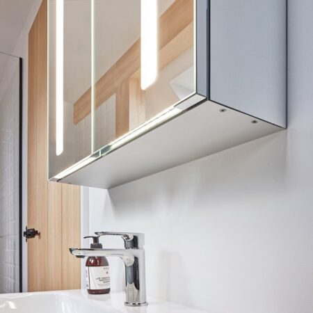 Villeroy & Boch Waschbecken O.novo 4A4160, 600 x 460 mm, Eckig, Becken mittig, 1HL. mittleres Hahnloch durchgestochen, mit Überlauf, Weiß Alpin