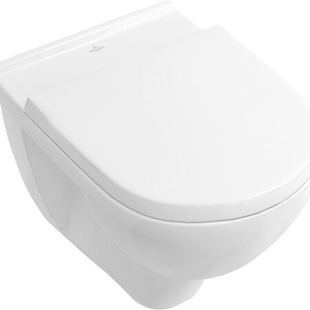 Villeroy & Boch WC-Sitz O.novo 9M3961, 368 x 423 x 51 mm, Oval, Weiß Alpin
