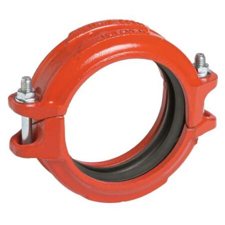 114.3 mm/4" Typ 005H FireLock starre Kuppl Rot/EPDM Type A VP/Met S/M