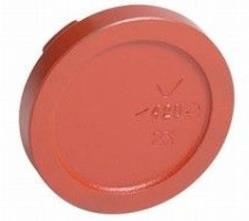 114,3 mm/4 Typ 60 Endkappe rot