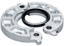 114.3mm/4" Typ 741 Vic-Flanschadapter Verz/EPDM/PN10/16 mitScheibe