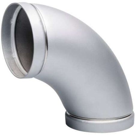 168.3 mm/6" No E490 Bogen 90° StrengThin100 Edelstahl 304L/2,0 mm WS