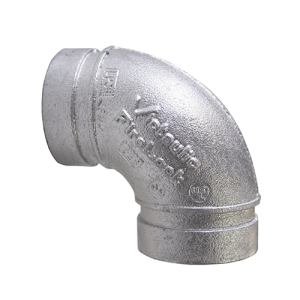 60.3 mm/2" No. 001 90° Bogen Firelock Verzinkt