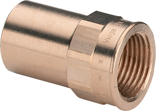 Viega Sanpress-Einsteckstück Rotguss oder Siliziumbronze, Modell 2212.1 d: 28 Rp: 1
