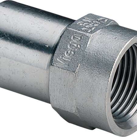 Viega Sanpress Inox-Einsteckstück Stahl nichtrostend, Modell 2312.1 d: 15 Rp: ½
